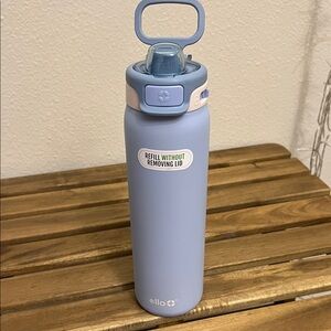 Ello Light Blue Water Bottle